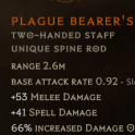 Plague Bearer's Staff (Beneath Ancient Skies)