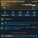 ⭐[MODDED] L50 FORSAKEN CHAOS (TWITCH DROP) - 175K DPS - INSTANT RELOAD - 21.2/s FIRE RATE!⭐