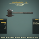 [XBOX] Junkie's Grognak's Axe (+40% Weapon Speed, +1 Strenght)