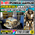 Overeaters WWR x-01 Power Armor 6/6 ap [ X-01 POWER ARMOR ]