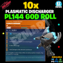 10x Plasmatic Discharger (Energy) PL144 - [PC, PS4, PS5, Xbox One and Series X/S] Fast Delivery!