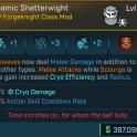 ⭐[META ROLL] L60 SHATTERWIGHT (ACTION SKILL COOLDOWN RATE) - SEE IMAGE FOR STATS⭐