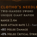 Clotho's Needle (Beneath Ancient Skies)