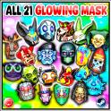 All 23 FASNACHT GLOWING MASK ( GLOWING MASKS )