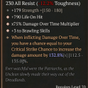 3GA The Open Eye of Gorgorra (132/135) GA +3 Brawling Skills/GA Damage Over Time Multiplier/GA Life