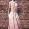 Asylun Worker Uniform Pink+hat [apparel]