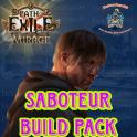 ✅ Build Flamethrower Trap of Stability Saboteur Uber Endgame Setup T16 | POE: Mirage