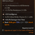 SEASON 8 2 GA RING GA DAMAGE OVER TIME GA INTELLIGENCE 2GA INFERNO SORCERESS RING