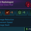 ✦Radiologist [5 Chain Reactor, 5 Fissile Launcher, 5 Gamma Ray Burst, 5 Meltdown] (Harlowe class mod