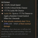 ✪✪✪✪4GA Fists of Fate- 4 Greater Affixes - Instant Delivery 270/300 aspect