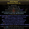 TIER 15 RARITY FOUND + 2 OTHER USEFUL MODS WAYSTONES WITH 45% MORE RARE MONSTER INSTILLED