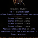 Mageblood Utility Belt [3 Charm Slots][50% Increased Effect][Non-Corrupted] [Clean]