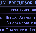 PERFECT 10% QUANTITY OF ITEMS FOUND IN YOUR MAPS TABLETS (BREACH-RITUAL-EXPEDITION-PRECURSOR TABLETS