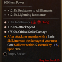 3GA Ring + Intelligence/ Critical Strike Chance/ Critical Strike Damage