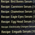 Recipe: Serum Mutation Bundle Pack [all 19 Recipe]
