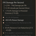 3GA Rotting Lightbringer (480/600) ✷45% Willpower ✷67.5% Resource Cost Reduction ✷52.5% Chance for P