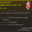S15-SC | Flawless Horadric Ruby Gem 1X