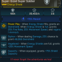 [LVL70] Super Soldier [shock, siphon, vagabond, capacity] (Ripper Shield)