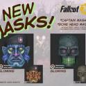 Fasnacht Glowing Bone Head Mask + Fasnacht Glowing Captain Mask [New 2026 Fasnacht Rare][Bundle]