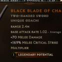 LP1 Black Blade of Chaos - Self-play or Pilot - All Factions