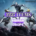 ⭐️Twitch Drop 2237 items |  Styanax+Gara+Saryn+Sevagoth+Ember+Gotva+Baza+38 Forma+6 Shards ⭐️