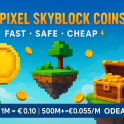 Hypixel Skyblock Coins - Fast, Safe & Cheap! 1M = €0.10 | 500M+ = €0.055/M