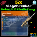 x5 Modded Siegebreaker Double Energy PL133 - [PC/PS4|5/XboxS|X] - Fast Delivery
