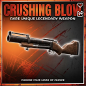FO76 PS - CRUSHING BLOW GRENADE LAUNCHER + 1 2 3 4 STAR LEGENDARY MODS OF YOUR CHOICE