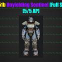 T-51b Unyielding Sentinel [Full SeT] [5/5 AP][Power Armor]