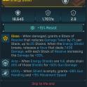 ⭐L50 CINDERSHELLY - 18.645 CAPACITY - 15% CRYO RESIST - 1.707/s RECHARGE - 2.9s DELAY - AMP⭐