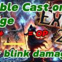 [Endgame content] Double Cast on Dodge Ember fusillade Tactitian Build - Runes of Aldur Softcore