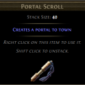 Portal Scroll