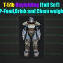 T-51b Unyielding [Full SeT] [5/5 AP - Food,Drink and Chem weight 20%][Power Armor]