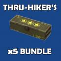 [PS] x5 Thru-hiker's Legendary Mod 5in1 Bundle (Food, Drink, and Chem Weights Reduced by 20%)