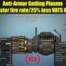 Anti-Armor Gatling Plasma (25% faster fire rate/25% less VATS AP cost) - image