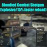 Bloodied Combat Shotgun (Explosive/15% faster reload) - image