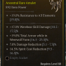 892 Amulet 14.5% Spirit Cost Reduction 19% Total Armor in Werebear 7% Damage Reduction - image