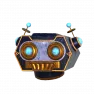 ⭐Fasnacht Glowing Robot Mask [Fast Delivery]⭐ - image