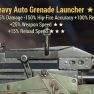Auto Grenade Launcher Two Shot/25%FasterFireRate/15%ReloadSpeed - TS/FFR/15 - FO76 - image