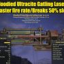 Bloodied Ultracite Gatling Laser (25% faster fire rate/Breaks 50% slower) - image
