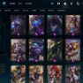 EUNE ]  Full SKINS 1436 !RARE SEASON 8 ACC  LVL845 PLAT I FULL CHAMPIONS Almost 150K BE - image