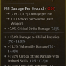 ANCESTRAL ROGUE SWORD LVL 80 CORE SKILL DAMAGE VULNERABLE DAMAGE CRIT DMG WITH IMBUED SKILLS CHILLED - image