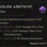 Crude Amethyst - Diablo 4 Gems - image