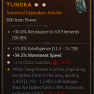SEASON 8 1 GA SORCERESS AMULET GA +3 GLASS CANNON % INTELLIGENCE GA MOVEMENT SPEED LIGHTNING SPEAR - image