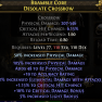 722 DPS CROSSBOW 92% ELEMENTAL DAMAGE CRIT HIT CHANCE CRIT DMG BONUS GALVANIC SHARD AMAZON MERCENARY - image