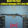 Quad The Fixer (+50% critical damage/25% less VATS AP cost) - image