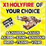 x1 Holy Fire OF YOUR CHOICEAA2550dur/ AA5025 /АА2590 /B2590 /B2550dur/ B5025 /TS2590/V2590 - image