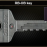 RB-OB key (Flea Market Trade) - image