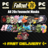 Fasnacht Masks 20x All Rare/Glowing - image