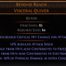 DAWN OF THE HUNT Beyond Reach UNIQUE QUIVER LVL 64 REQ RANGER QUIVER HUNTRESS QUIVER - image